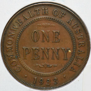 Australia 1933 Penny Georgivs V 902205 combine shipping