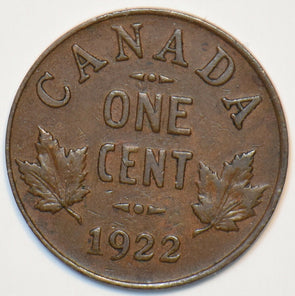 Canada 1922 Large Cent 295271 combine shipping