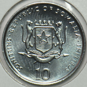 Somalia 2000 10 Shillings Camel animal BU FAO 190667 combine shipping