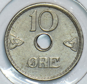 Norway 1941 10 Ore 153894 combine shipping