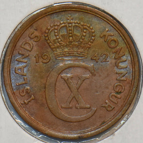 Iceland 1942 2 Aurar 195492 combine shipping