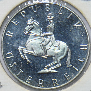Austria 1965 5 Schilling Horse animal Proof 192859 combine shipping