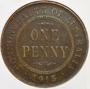 Australia 1915 Penny Georgivs V 490388 combine shipping