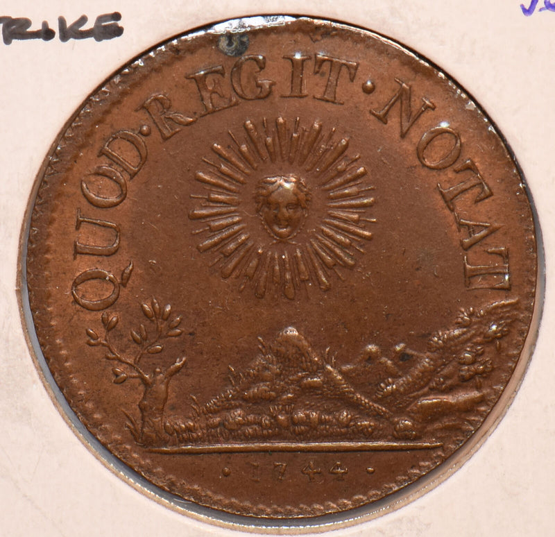 France 1744 Token Jeton AFFINAGES DE LYON F0128 combine shipping