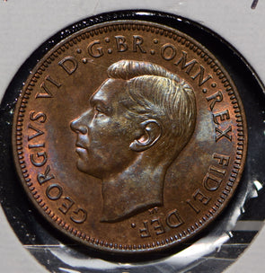 Australia 1951 1/2 Penny kangaroo animal  190602 combine shipping