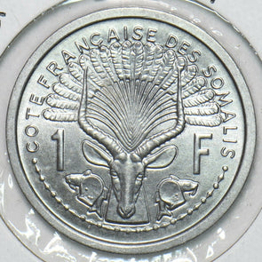 Somaliland 1959 Franc Antelope animal French 152789 combine shipping