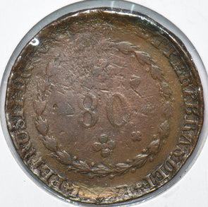Brazil 1832 80 Reis 192699 combine shipping