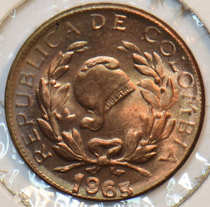 Colombia 1965 Centavo 152178 combine shipping