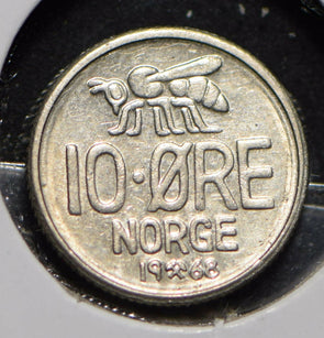Norway 1968 10 Ore Honey Bee animal  900306 combine shipping