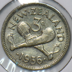 New Zealand 1936 3 Pence 194728 combine shipping