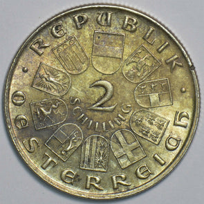 Austria 1929 2 Schilling 240686 combine shipping