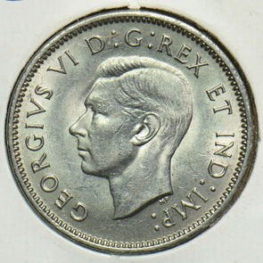 Canada 1940 5 Cents Beaver animal BU 197945 combine shipping