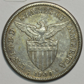 Philippines 1909 Peso 491386 combine shipping