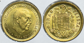 Spain 1966 Peseta 75 198420 combine shipping