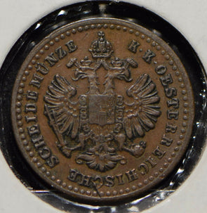 Austria 1858 5/10 Kreuzer Eagle animal  901171 combine shipping
