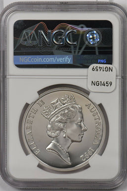Australia 1992 25 Dollar silver NGC Proof 69UC Jubilee Princess Diana NG1459 com
