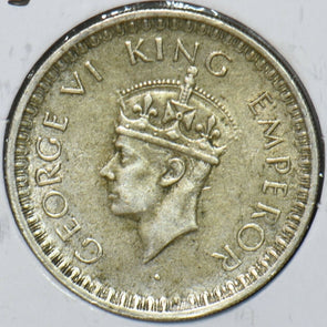 British India 1945 1/2 Rupee 151009 combine shipping