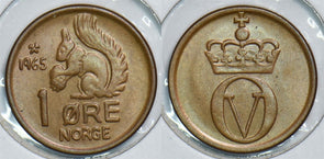 Norway 1965 Ore Squirrel 153935 combine shipping
