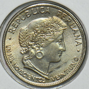 Peru 1921 10 Centavos 296922 combine shipping