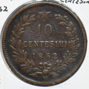 Italy 1862 10 Centesimi  191897 combine shipping