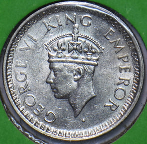 British India 1945 1/4 Rupee 194516 combine shipping