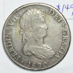 Bolivia 1820 8 Reales B0156 combine shipping
