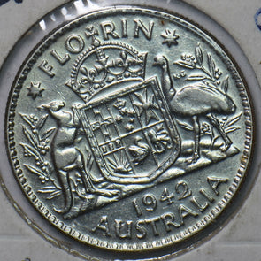 Australia 1942 Florin Kangaroo animal 193639 combine shipping