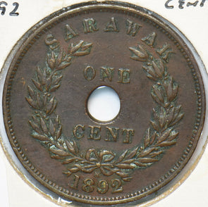 Sarawak 1892 Cent 294758 combine shipping