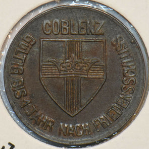 German States 1918 10 Pfennig Coblenz 296519 combine shipping