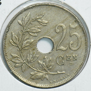Belgium 1913 25 Centimes 0 240910 combine shipping