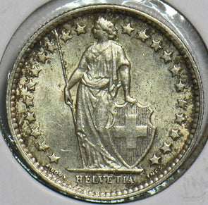 Switzerland 1964 1/2 Franc 298052 combine shipping