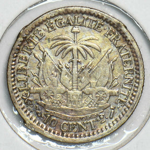 Haiti 1894 10 Centimes 298114 combine shipping