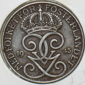 Sweden 1943 5 Ore 194202 combine shipping