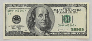 US 2003 United States Notes Small 100 Dollars Star note CH CU RC0662 combine shi