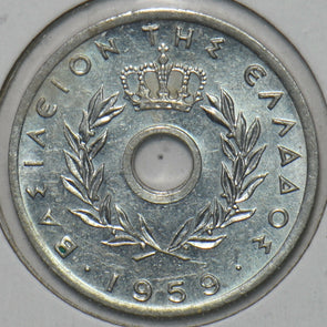 Greece 1959 10 Lepta 151716 combine shipping