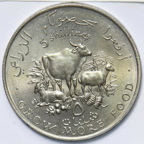 Somalia 1970 5 Shillings Cow, goat animal Sheep UNC 151207 combine shipping