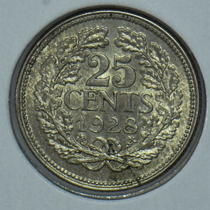 Netherlands 1928 25 Cents 291392 combine shipping