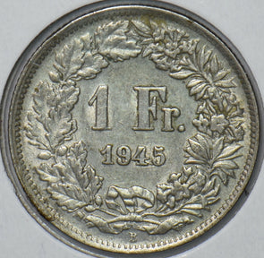 Switzerland 1945 Franc 240175 combine shipping