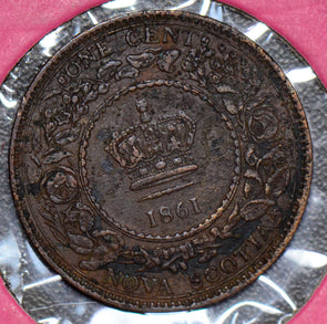 Canada 1861 Cent nova scotia 190103 combine shipping