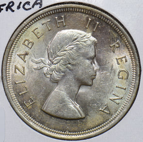 South Africa 1953 5 Shillings Springbok animal 295990 combine shipping
