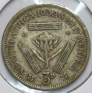 South Africa 1932 3 Pence 902598 combine shipping