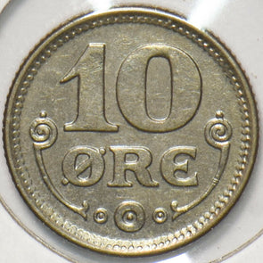 Denmark 1921 10 Ore 293238 combine shipping
