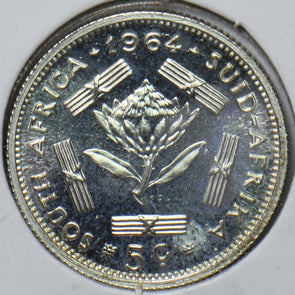 South Africa 1964 5 Cents 294425 combine shipping