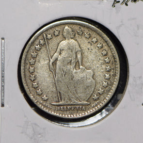 Switzerland 1921 1/2 Franc  900677 combine shipping