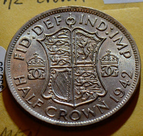 Great Britain 1942 1/2 Crown GR0112 combine shipping