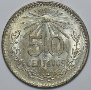 Mexico 1945 50 Centavos Eagle animal 193544 combine shipping