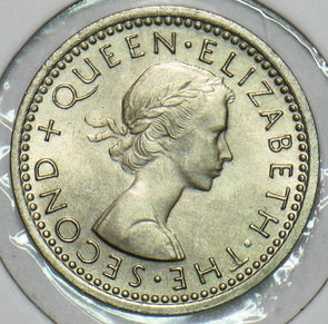 New Zealand 1964 3 Pence 297554 combine shipping