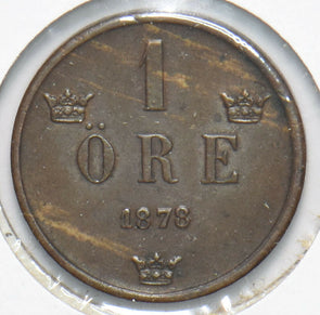 Sweden 1878 Ore 192696 combine shipping