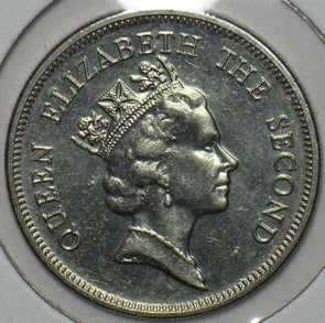 Hong Kong 1991 Dollar Lion animal 152311 combine shipping