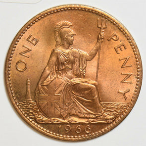 Great Britain 1966 Penny 298180 combine shipping